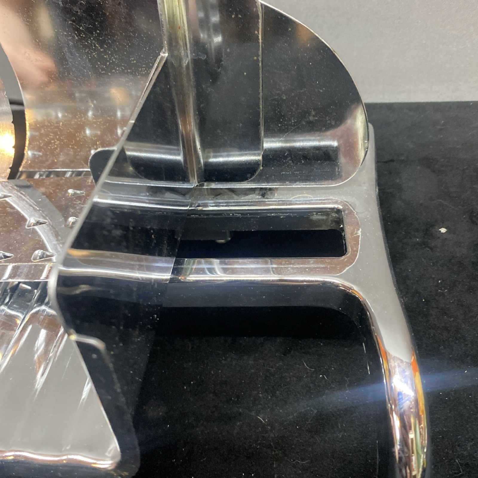 Rival Electric Food Slicer Chrome Metal Model 1101 Working Read Details Clean!