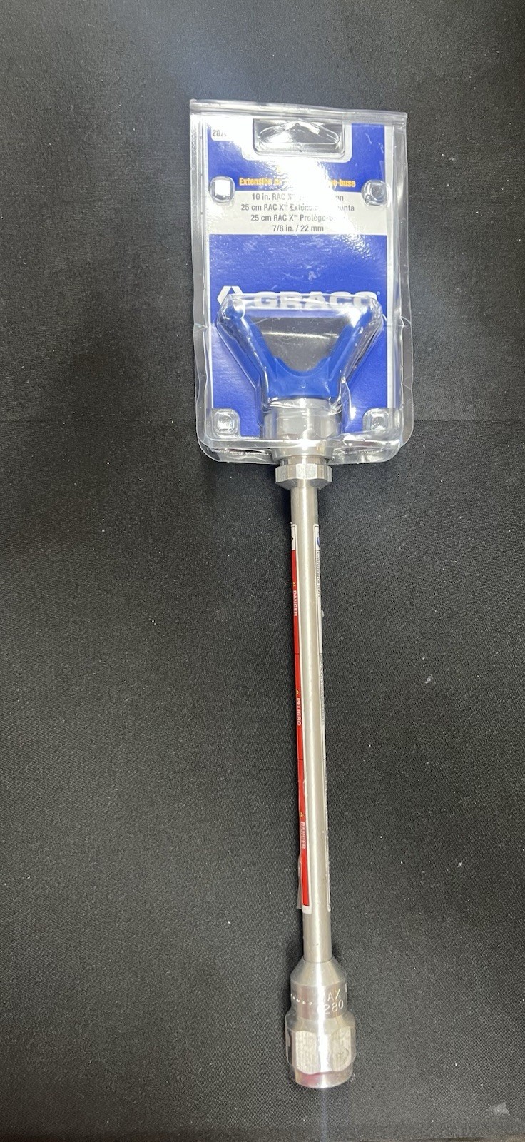 Graco 10" RAC X Blue Guard Paint Gun Pole Extension SHIPSFASTFREEQUICK 287019/u