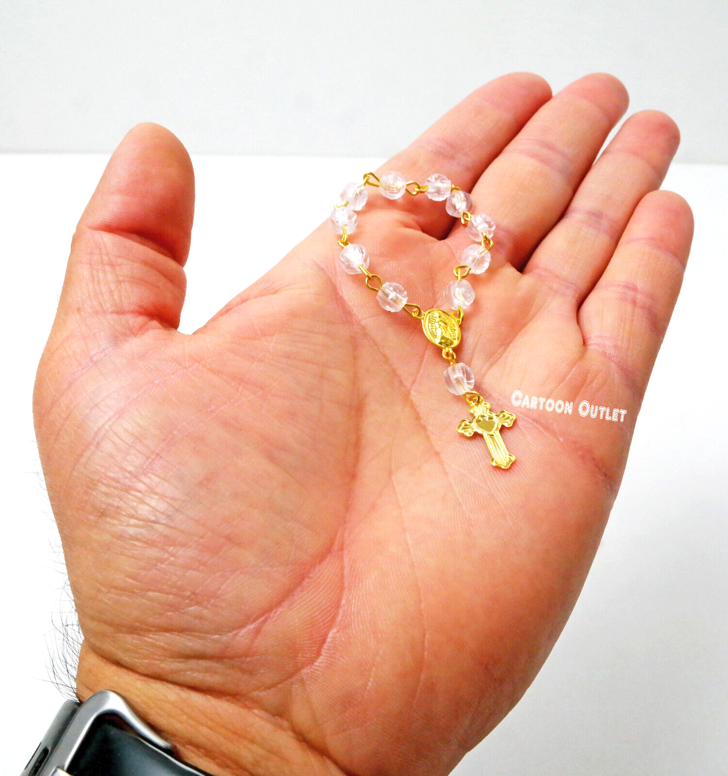 24 Baptism Mini Rosary Favors Communion Rosario Wedding Recuerdos Bautizo Boda