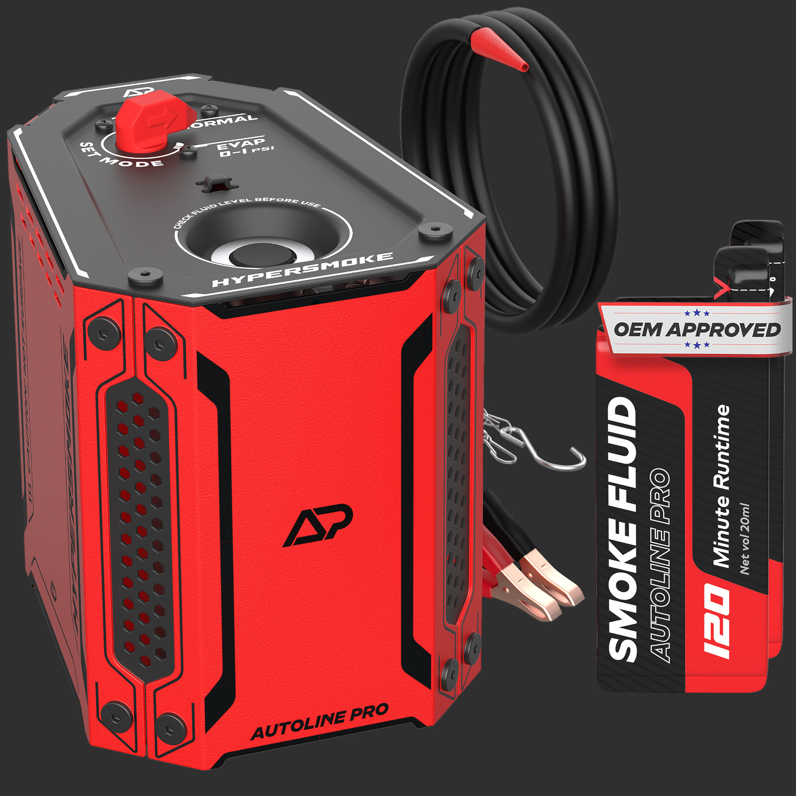 AutoLine Pro HyperSmoke™ Automotive Smoke Machine EVAP Vacuum Leak Tester