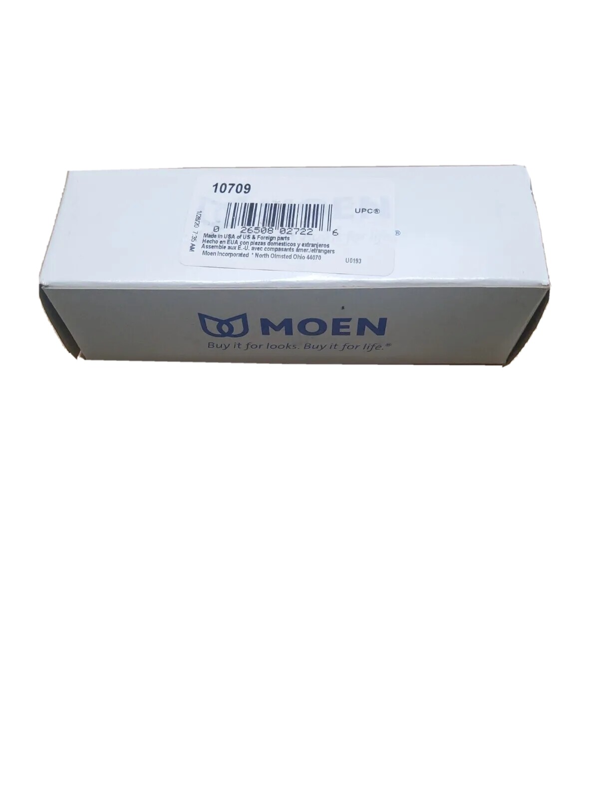 GENUINE OEM MOEN CHROME DRAIN PLUG & SEAT 10709 BATHROOM SINK STOPPER