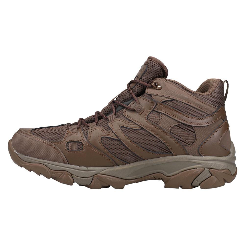 Hi-Tec Ht Ravus Mid Wp Lace Up Hiking Mens Brown Casual Boots CH80007M-E