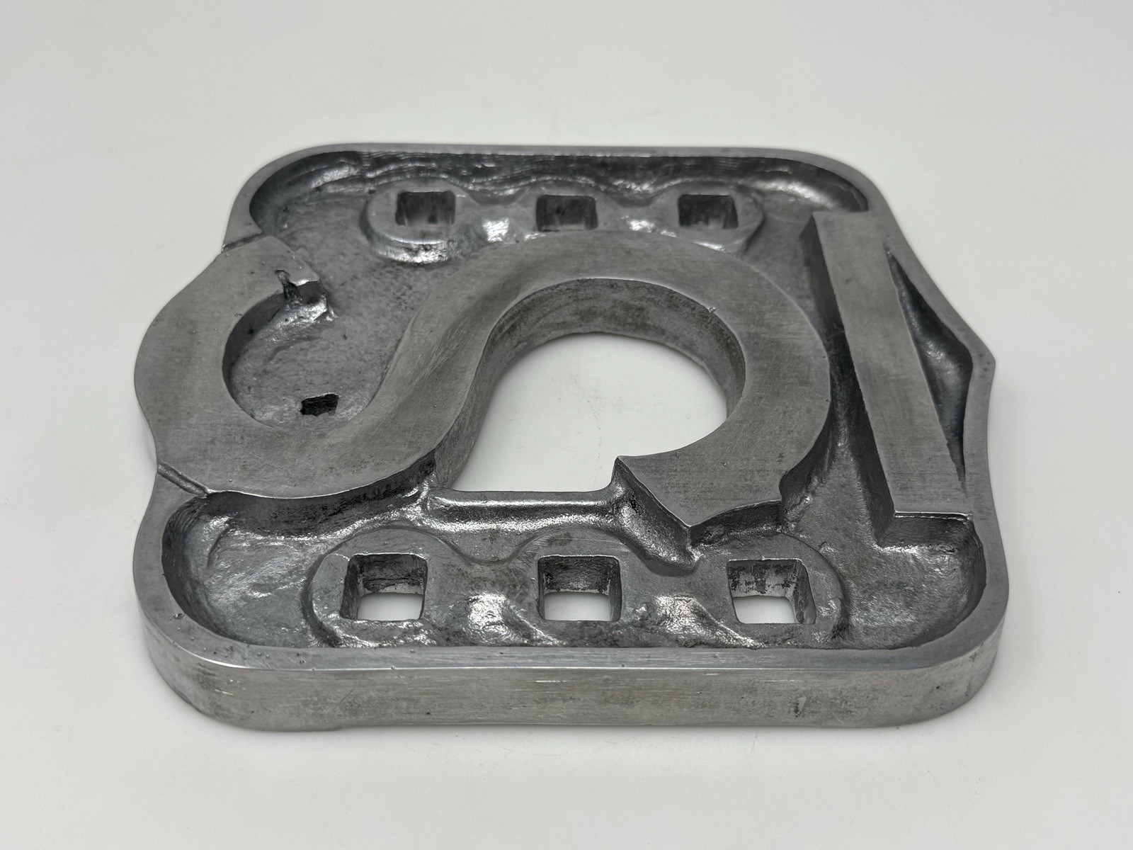 SEAGRAVE Fire Truck Front Bumper Emblem Nameplate Logo Badge Firetruck Metal