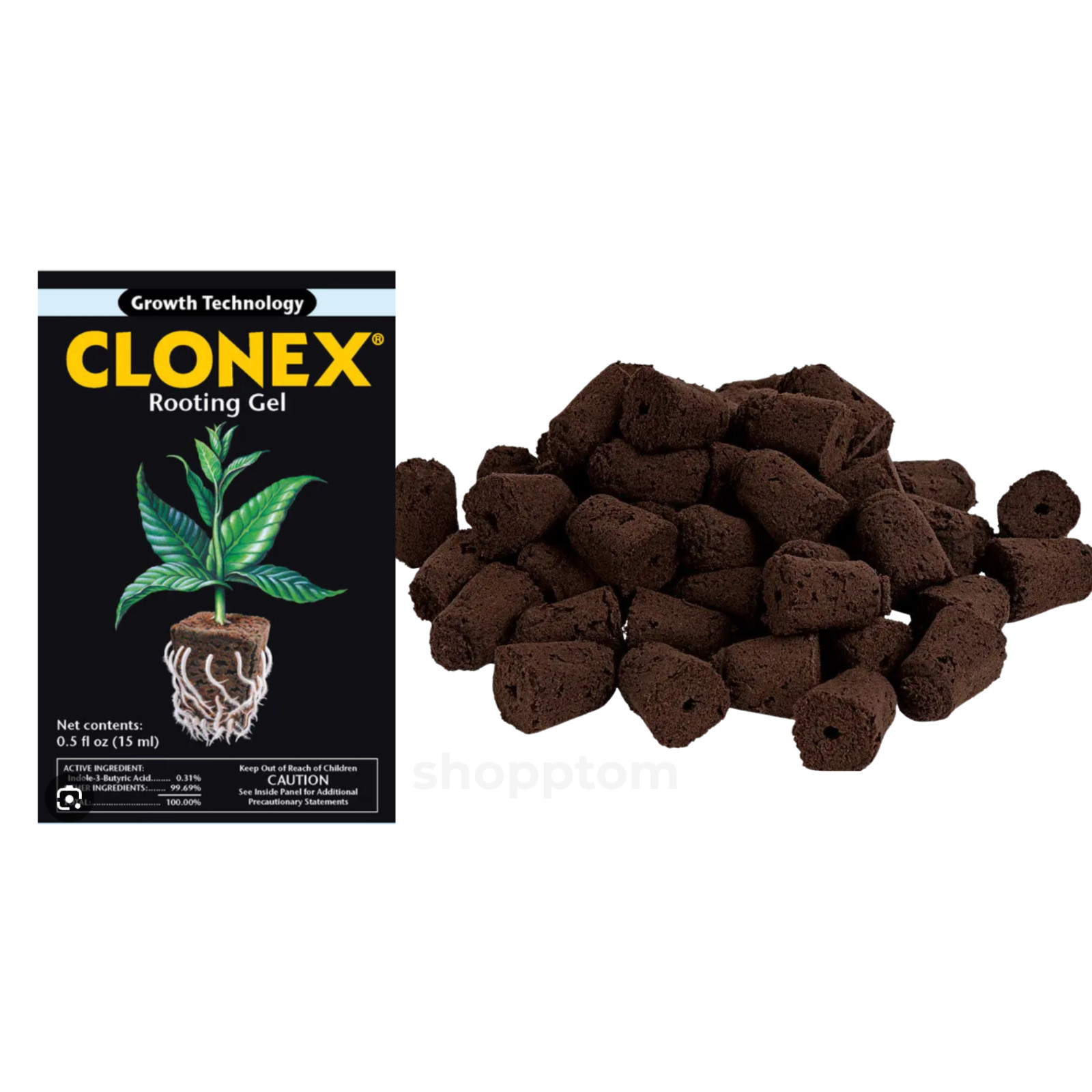 Clonex Rooting Gel 15ml + Root Riot Cubes | Propagation Kit | Pick Quantity