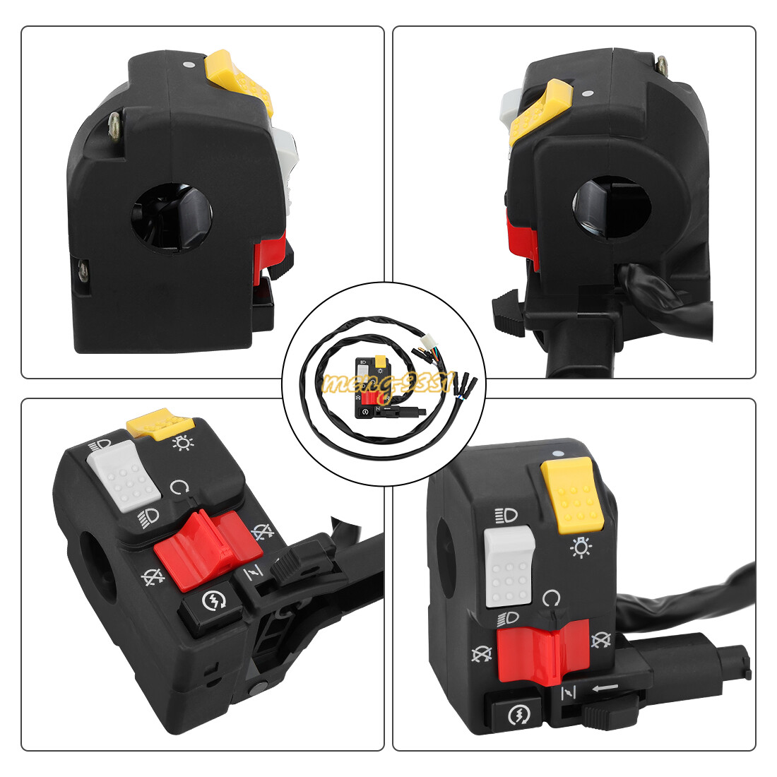 Handlebar Ignition Key Switch w/Relay for Honda FourTrax 300 TRX300/FW 1996-2000