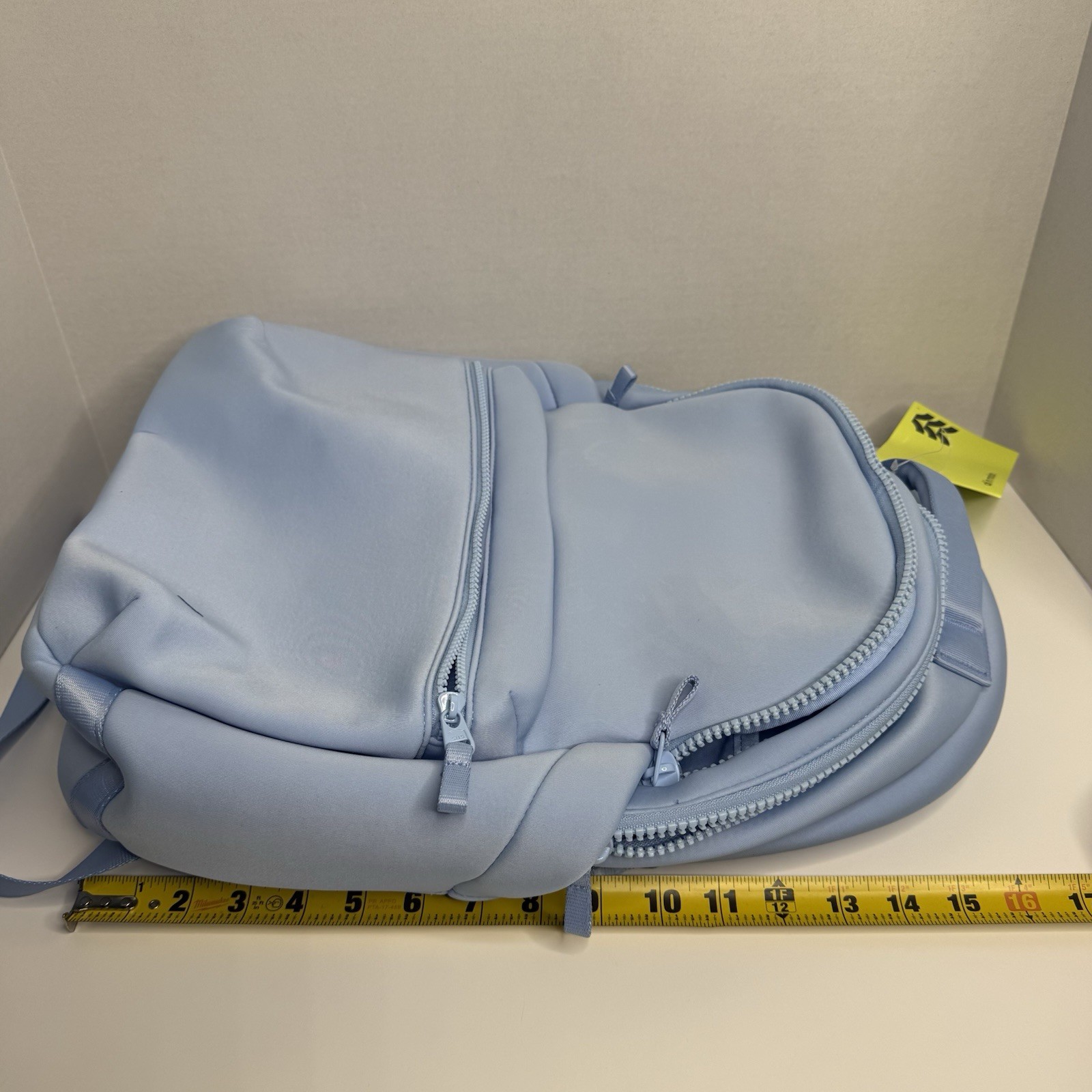 All In Motion Water-Repellent Backpack Blue 15” Laptop Sleeve New With Tags