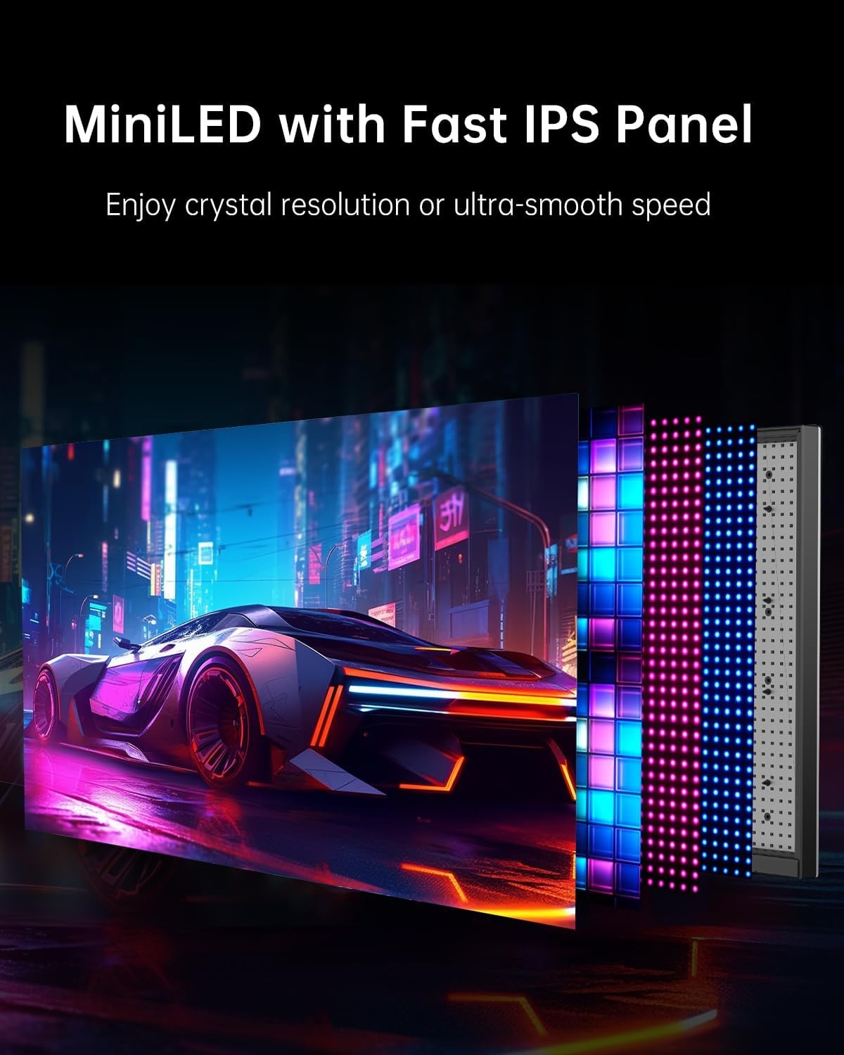 KTC M27P6 27'' Dual Mode Mini LED Monitor 4K UHD HDR1400 IPS Panel Adaptive-Sync