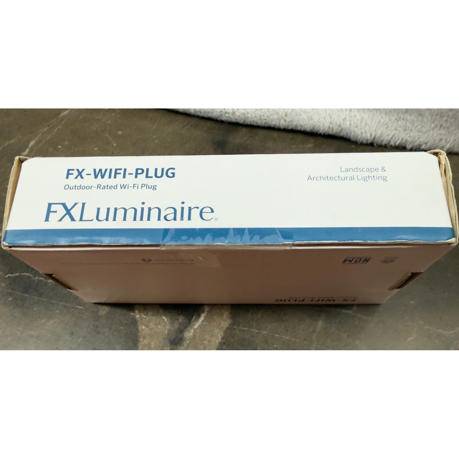 FX Luminaire FX-WIFI-PLUG Outdoor Smart Wi-Fi Plug Black Landscape Lighting New