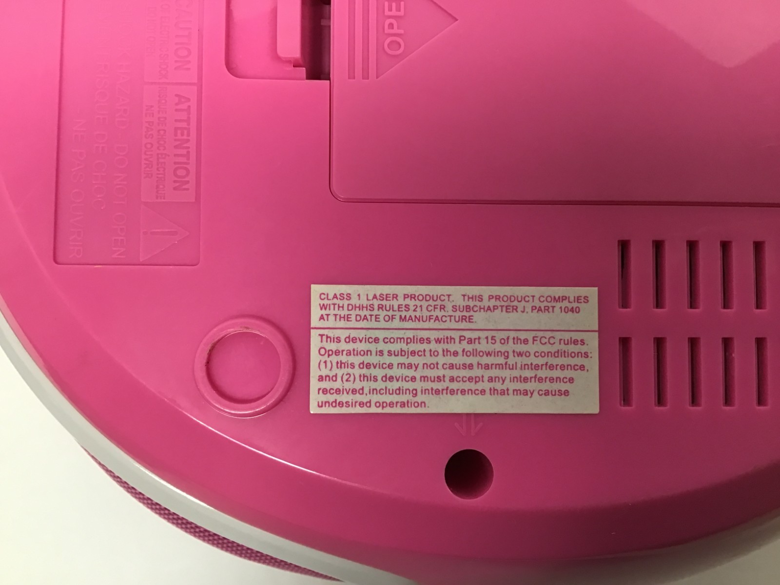 Hello Kitty CD Player Boombox AM FM Radio