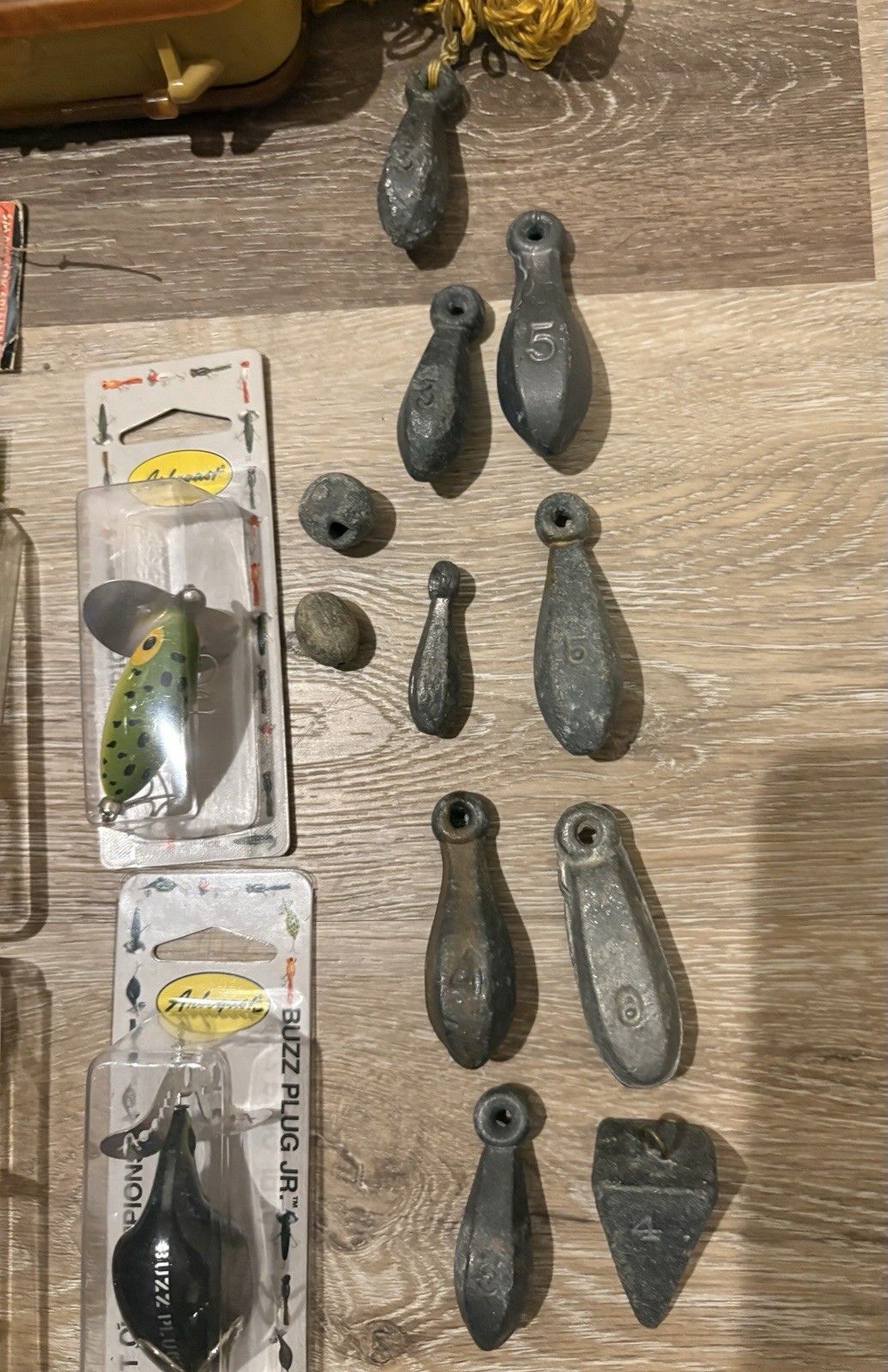 Fishing Bundle: Lures, Sinkers, Hooks, Bobbers, Tackle Box & Misc - Fast Ship!