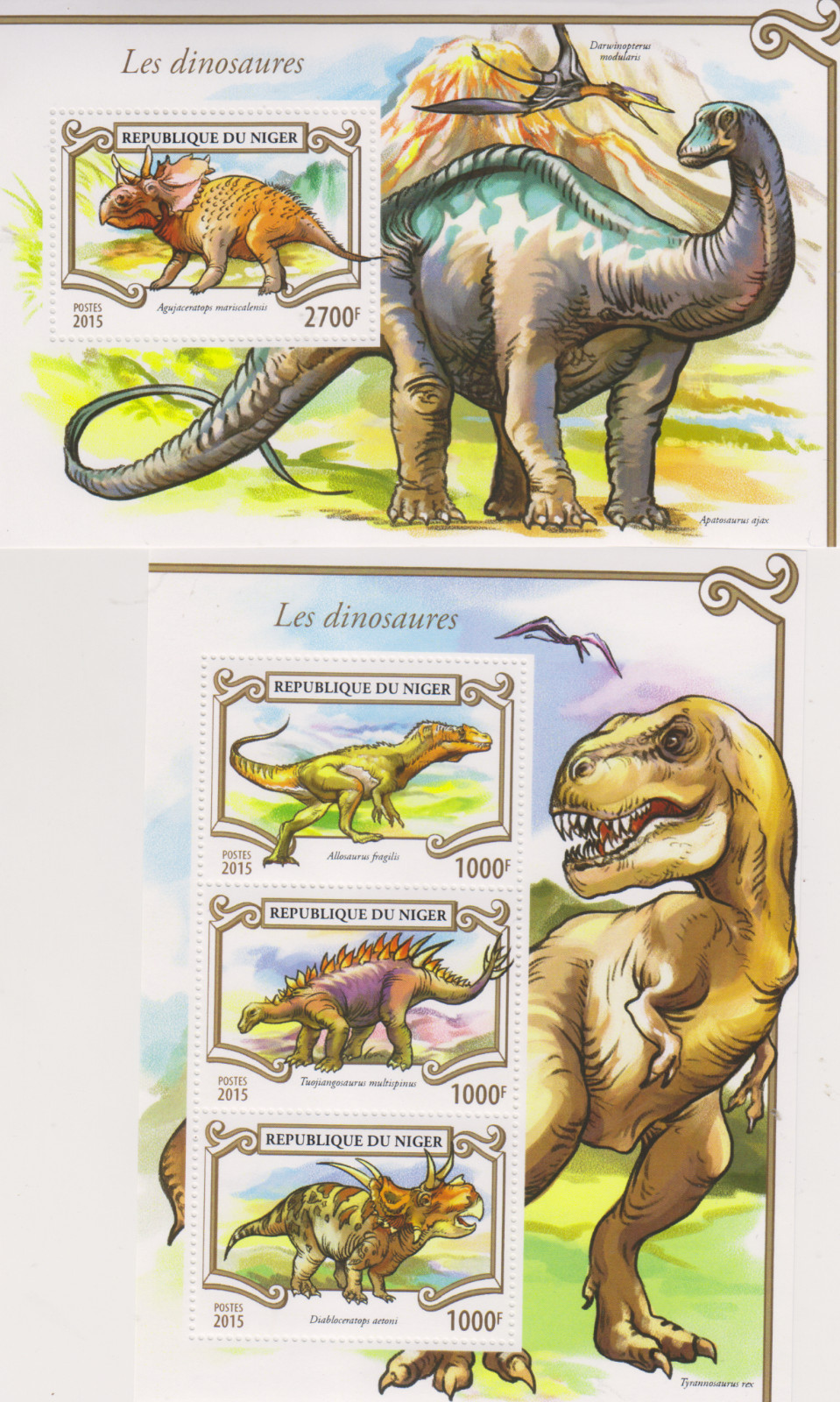 Dinosaur Niger MNH 4918
