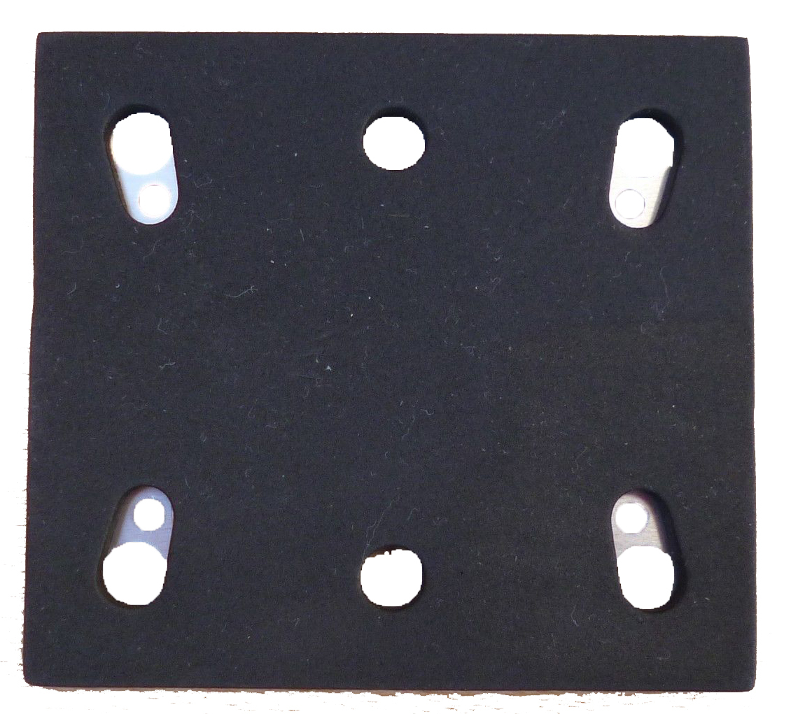 1/4 Sheet Sander Pad Backing Plate For Makita 158324-9 BO4556 Finish Replacement