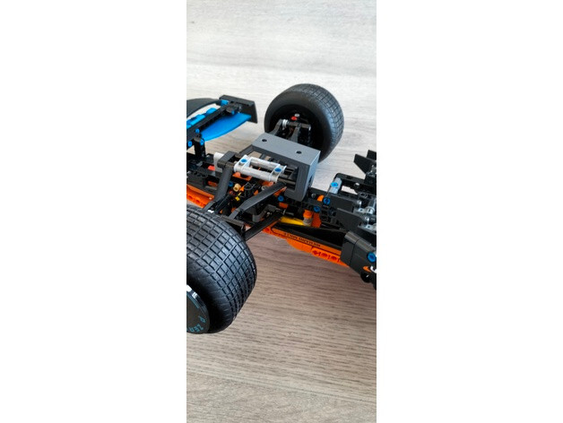 Wall Mount Compatible With Lego Mclaren F1 # 42141 & Grand Prix # 42000