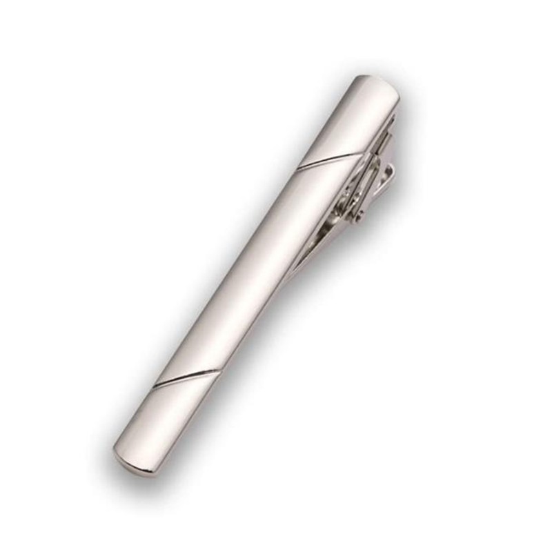 4PCS Stainless Steel Tie Clip Necktie Bar Clasp Clamp Pin Gold Black Silver Mens