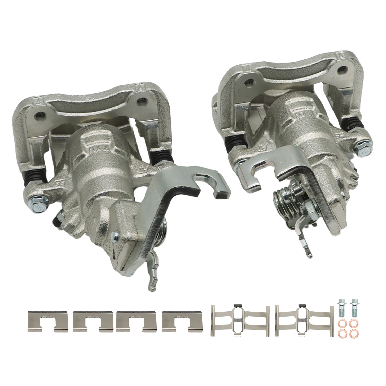 Rear Brake Calipers w/ Bracket For 1998-2007 Honda Accord 2004-2008 Acura TSX