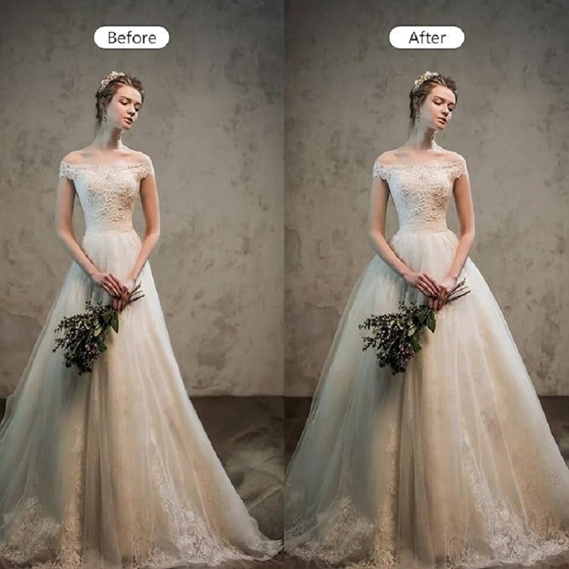 Women Bridal Crinoline Petticoat 3 Hoop Long Underskirt Wedding Gown Under Dress