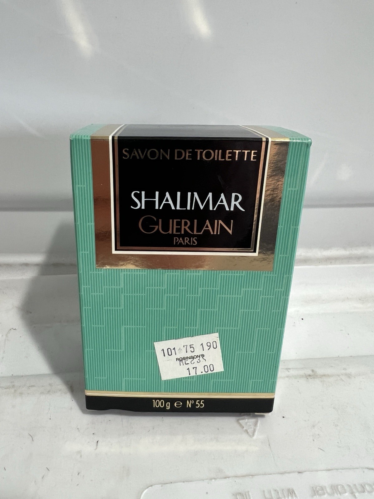 Shalimar Guerlain Paris Perfumed Soap-Savon De Toilelette WT 3.5 OZ. No 55 RARE