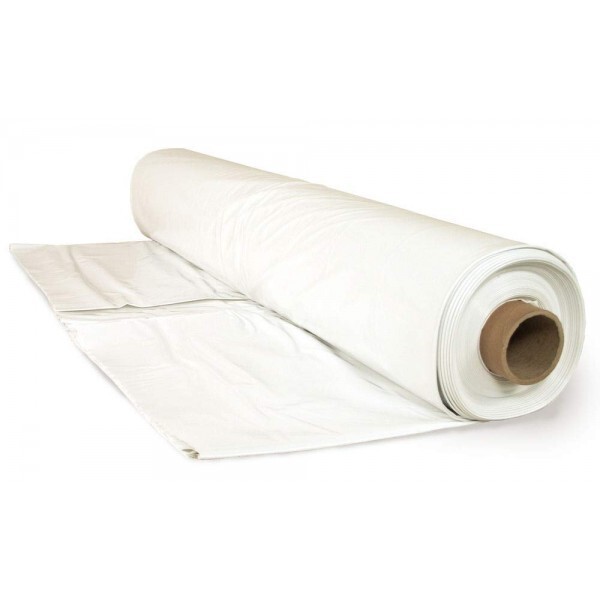 Farm Plastic Supply - Flame Retardant White Storage & Boat Shrink Wrap - 9 mil