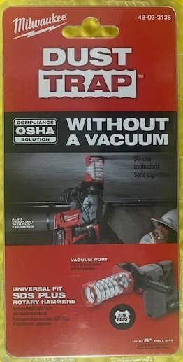 Milwaukee 48-03-3135 SDS+ DUST TRAP Drilling Shroud