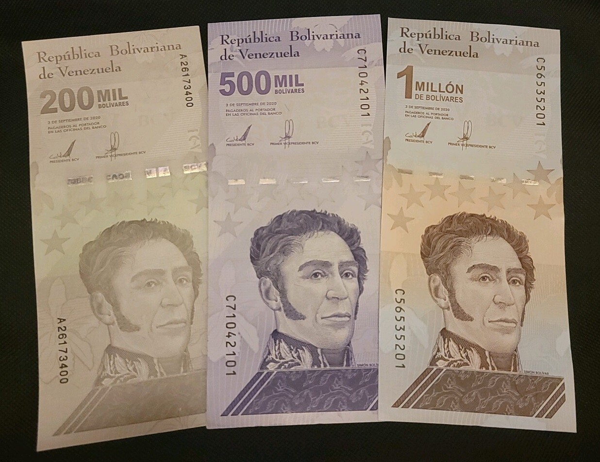 Venezuela Full Set 2 - 100,000 Bolivares, 2-500 Soberanos plus 6 newest -27 PCS
