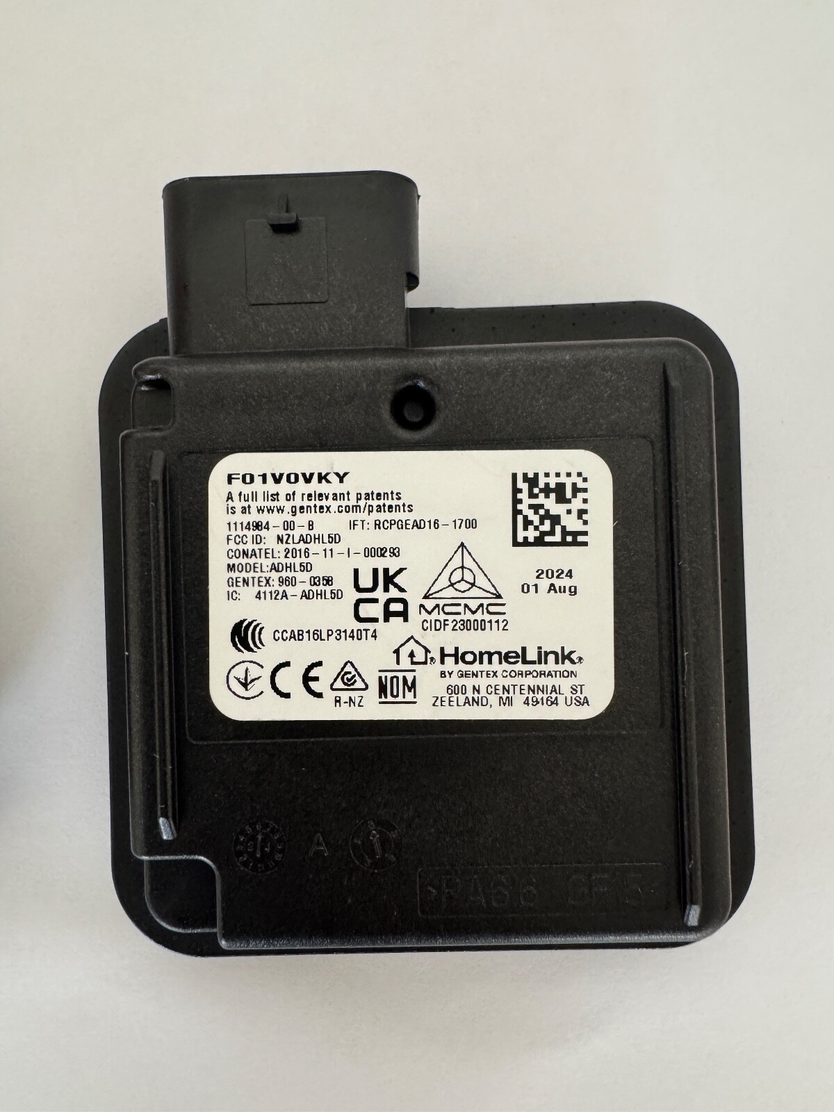 OEM Tesla Model 3 Y S X HomeLink Garage Door Opener Module 1114984-00-B +bracket