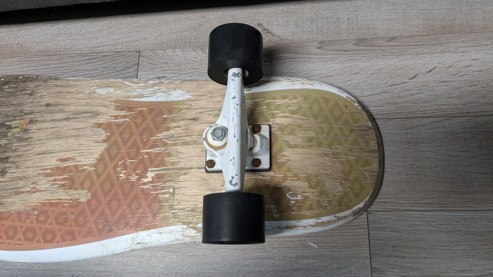 Santa Cruz x Vans Cruiser Board 2012 Promo Checker Slip On Oj3 Krux Trucks Shoe