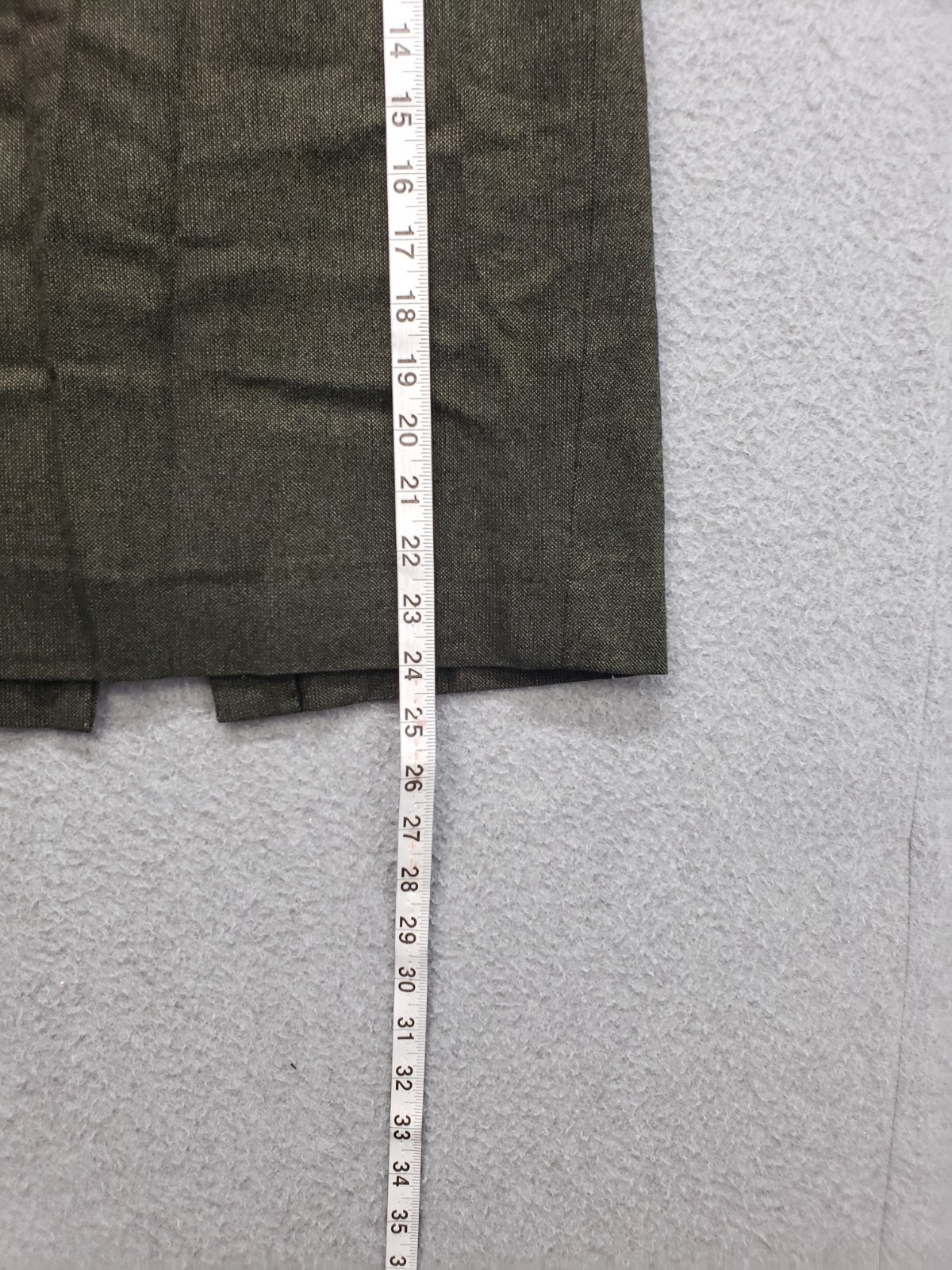 LOFT Women A Line Skirt 10 Brown Knee Length Slit Back Zip Career Formal Office