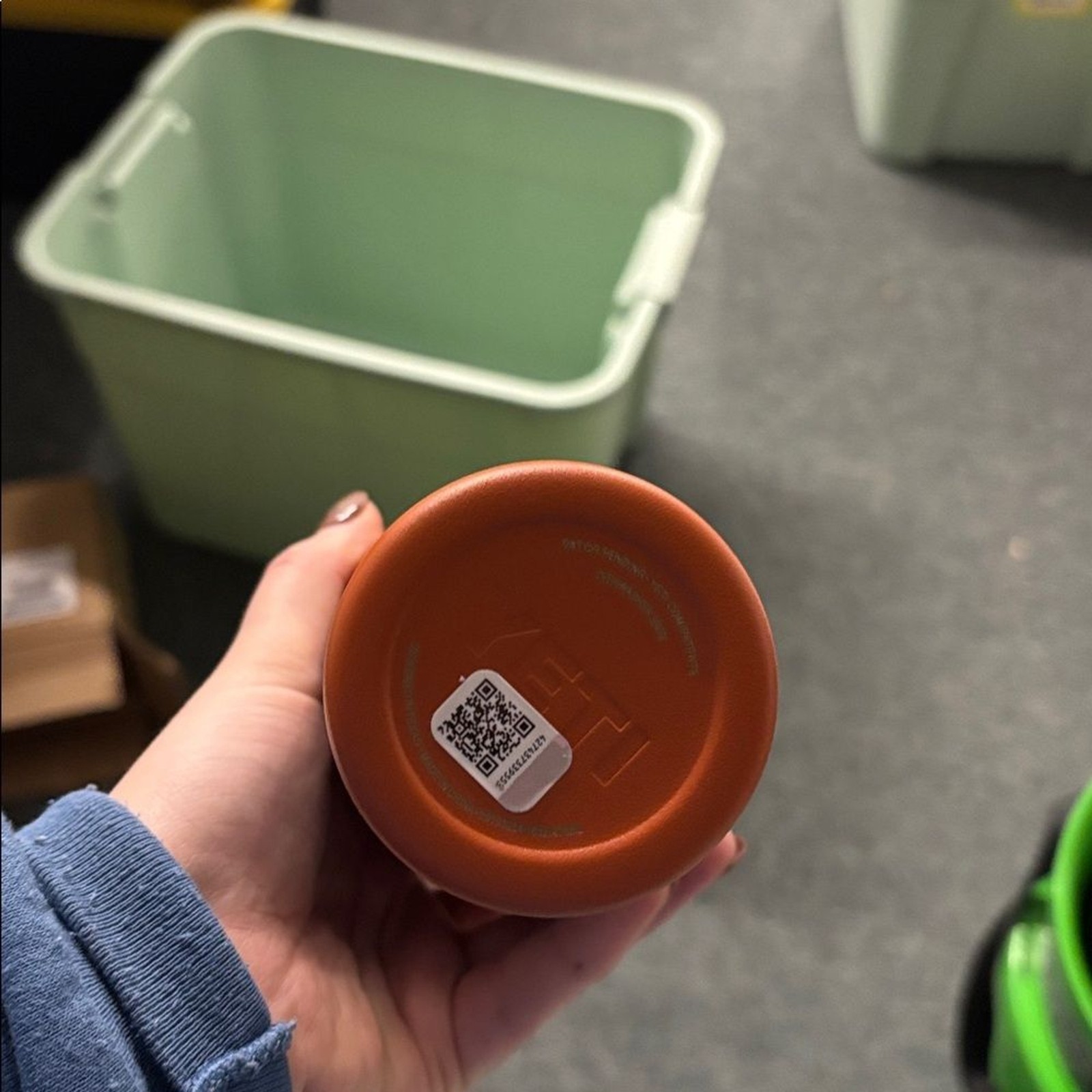 Yeti 16 oz stackable pint clay