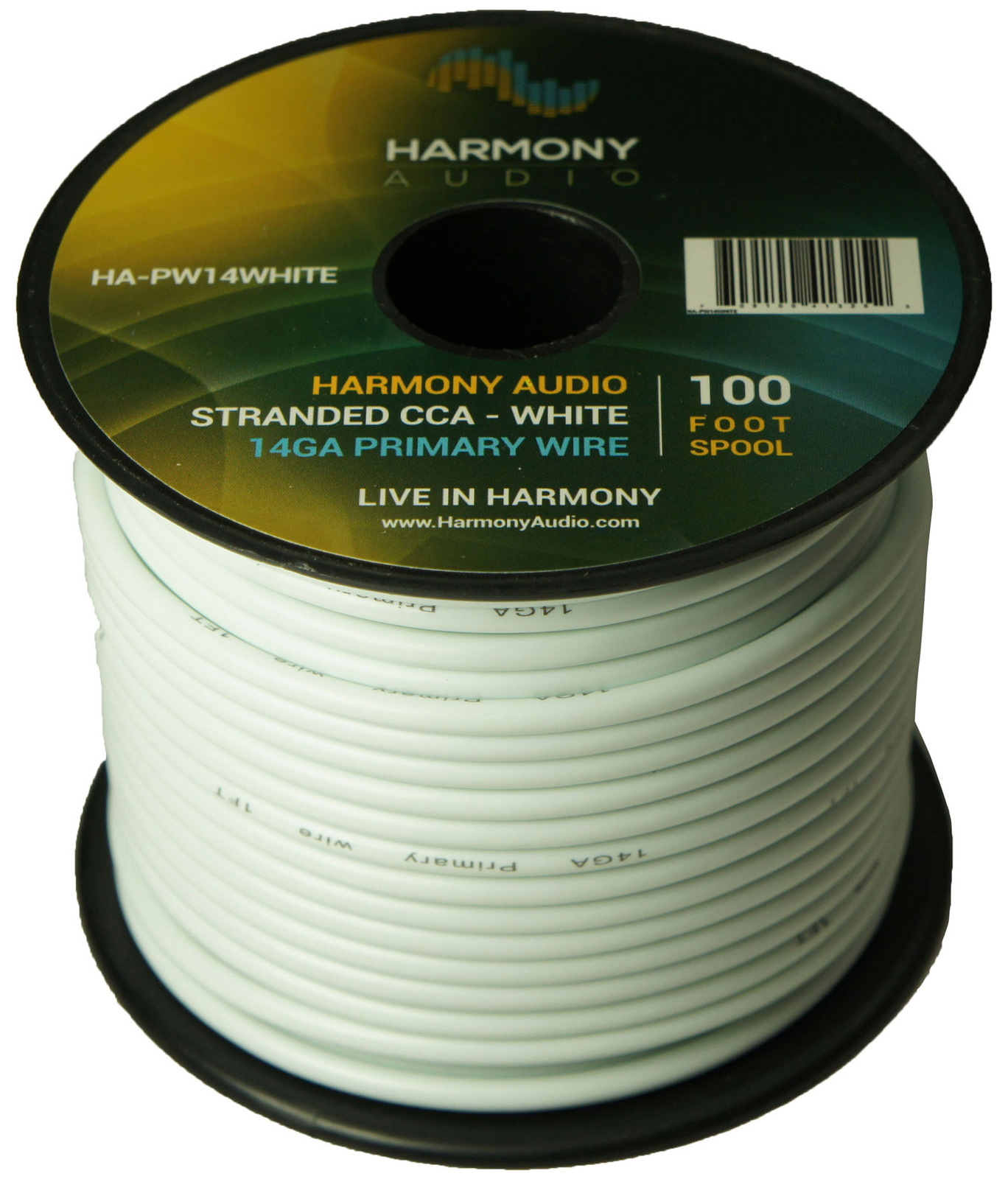 Harmony Car Primary 14 Gauge Power or Ground Wire 1000 Feet 10 Rolls Multi Color
