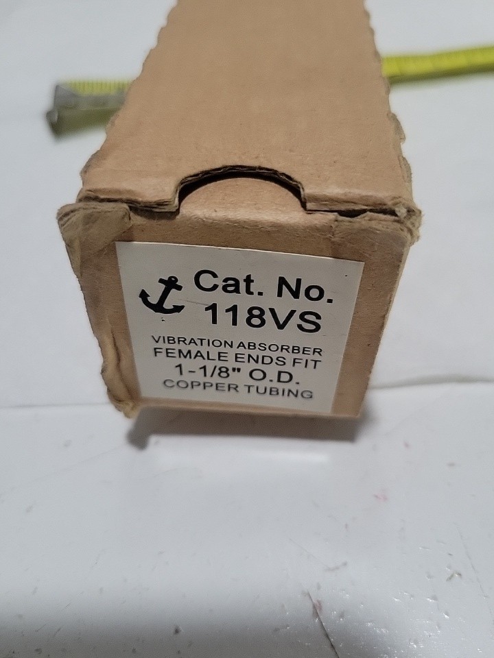 IRP 118VS Vibration Absorber 1-1/8" OD Copper Tubing 365-0007