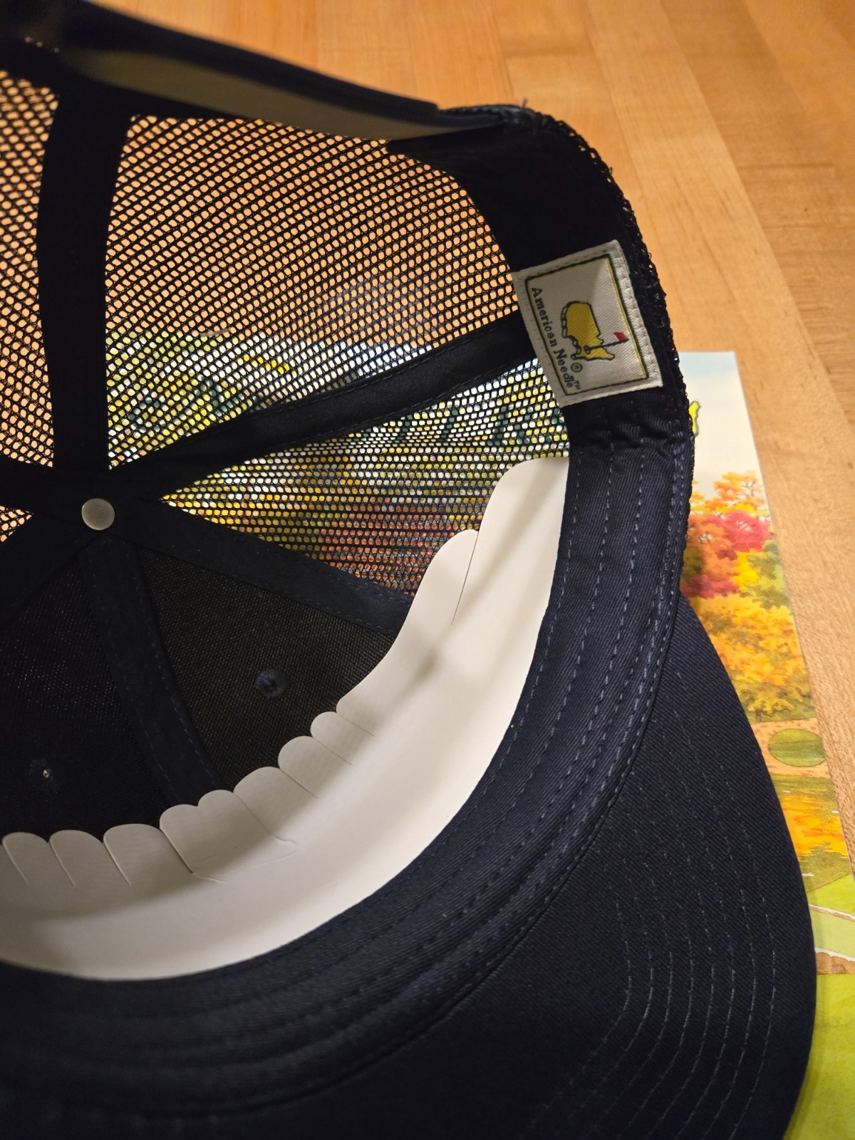 Unique A.N.G.C. Augusta National Members Pro Shop Trucker Hat, NEW!