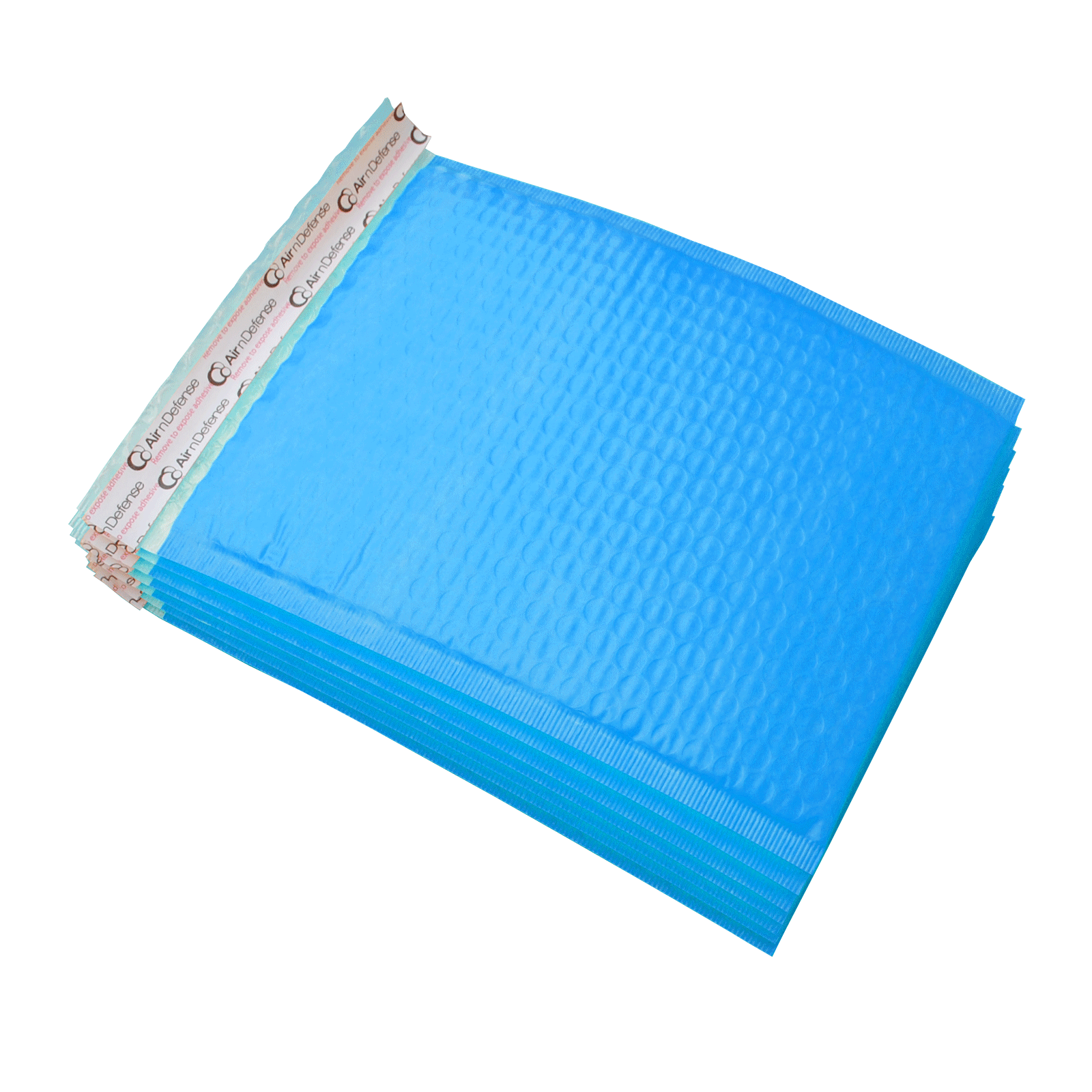 AirnDefense 1000 #000 4X8" Blue Poly Bubble Mailers Shipping Padded Envelope