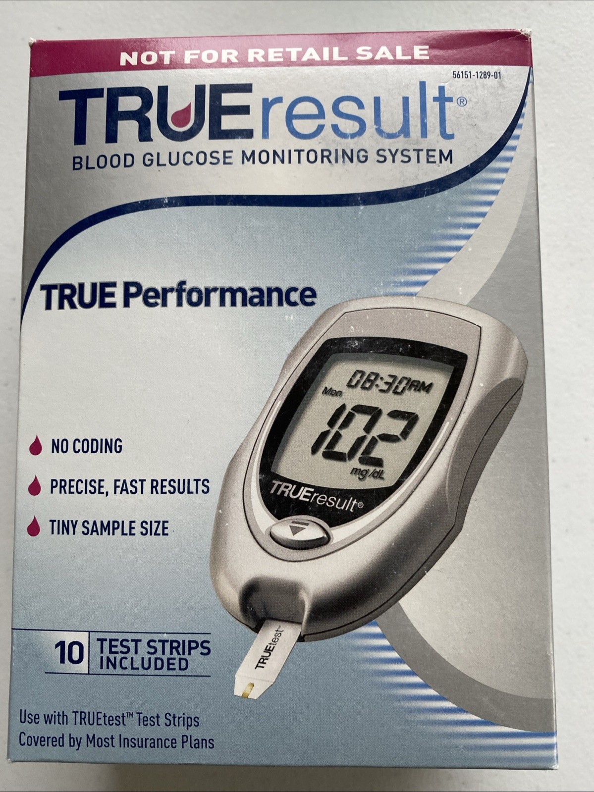 Blood Glucose Monitor System "True Result" Unopened Box READ DESCRIPTION