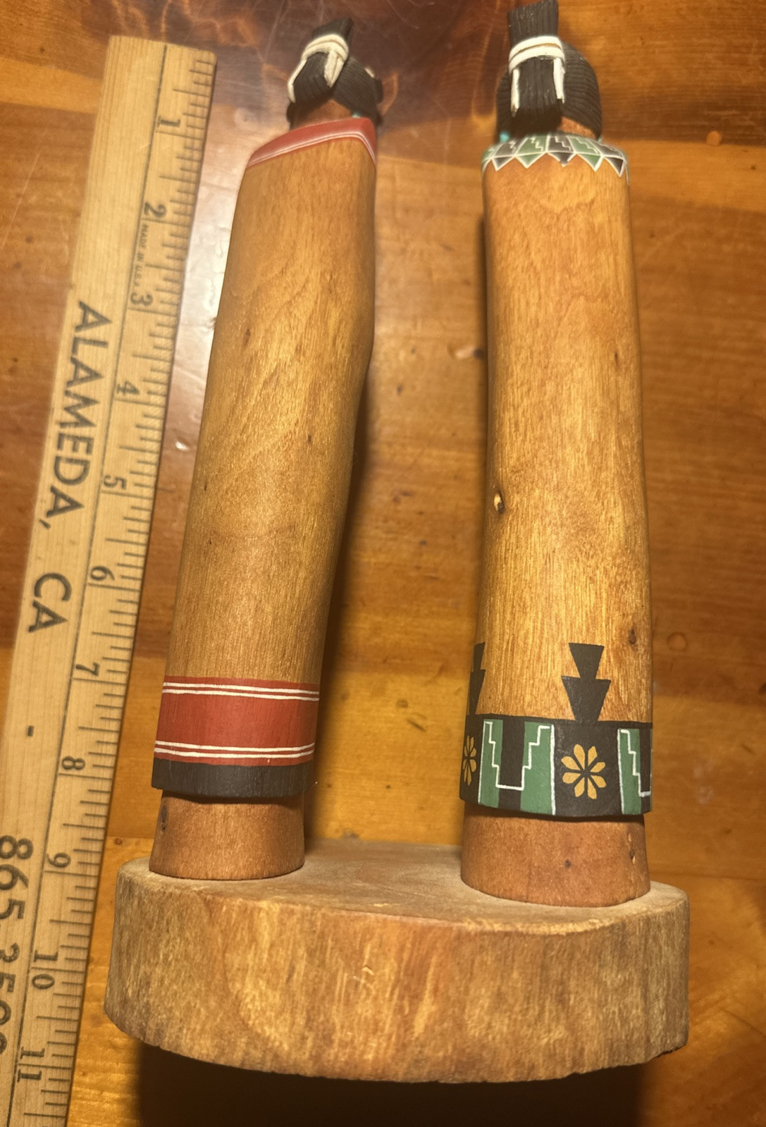 Dewayne Ahownewa Hopi Kachina Carved Wood Dolls Hopi Arts 2nd Mesa Arizona Vtg