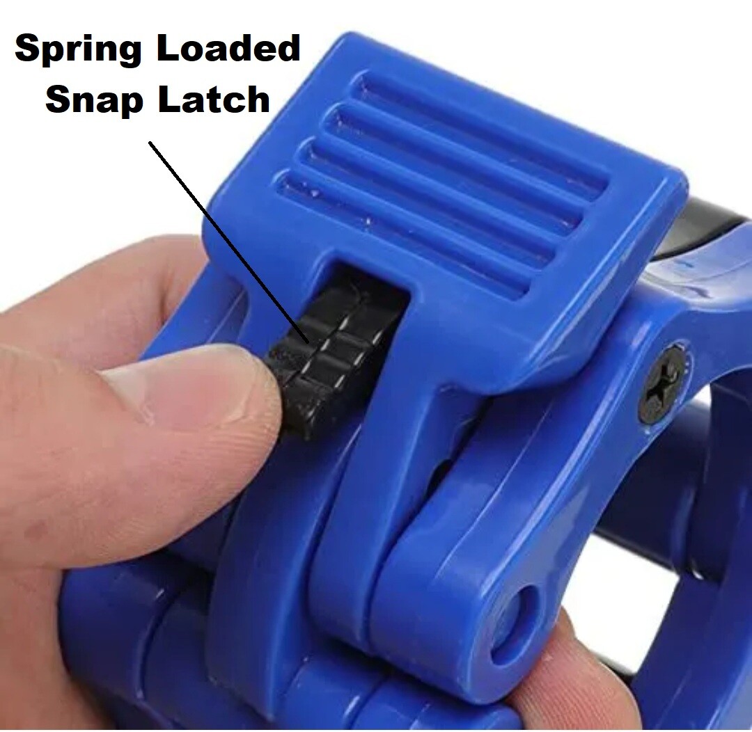 2 Inch Olympic Barbell Clamps Lock Clip Quick Release Collars Standard Gym Bar