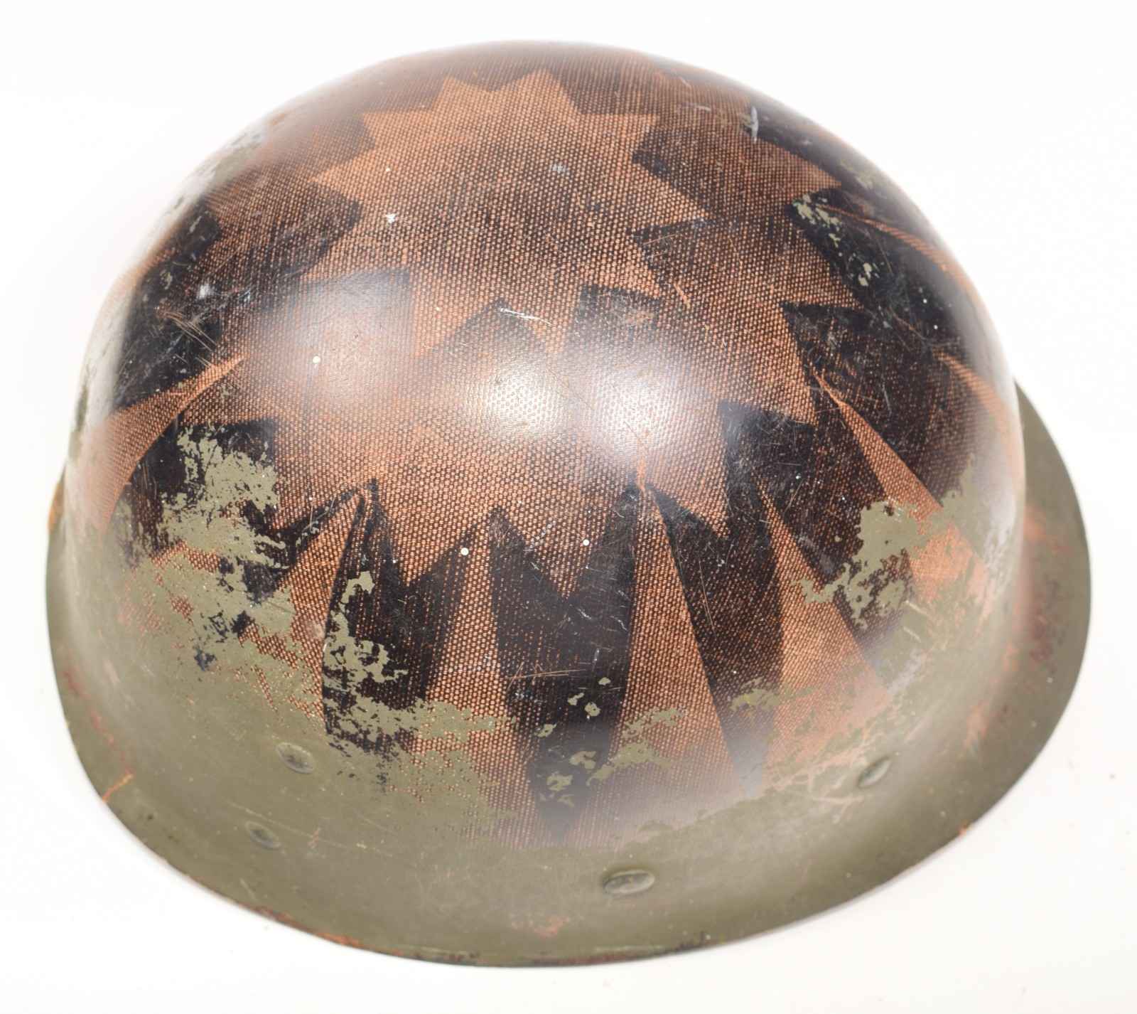 Original WWII US Military CAPAC M1 Helmet Liner w/ Sweatband, Nape Strap