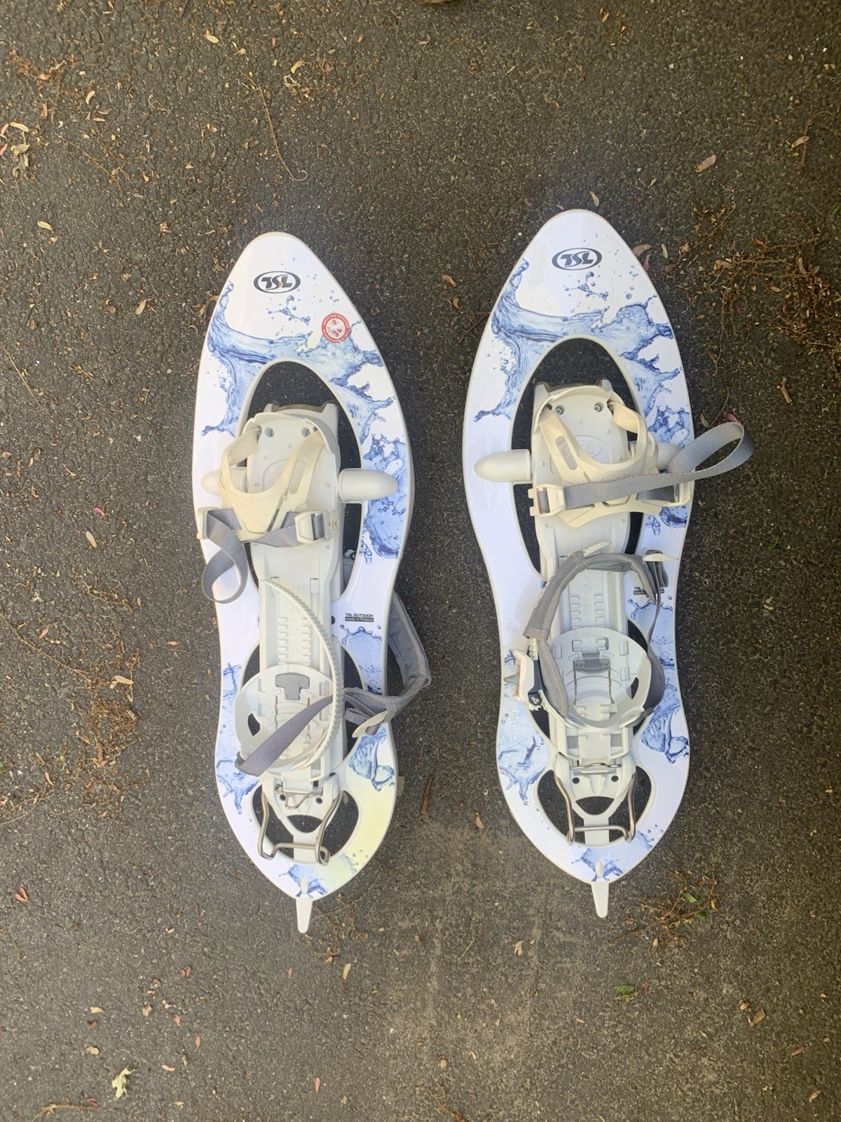 TSL 217 Camo Snowshoes, Small, 25.5", 90-220lbs, Snowshoeing, Hiking, BackCount