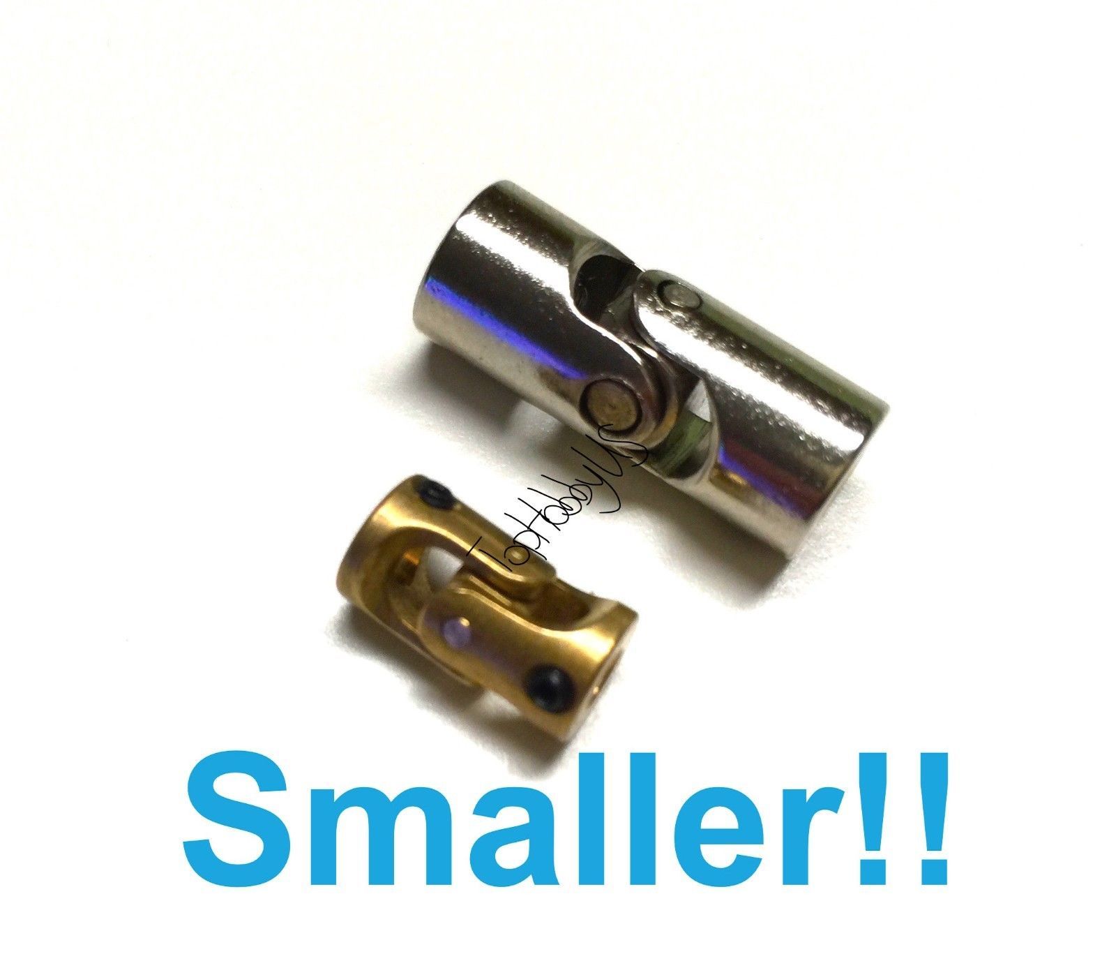 1PC Micro 3mm-3mm Brass Universal Joint for 1/24 1/18 RC Car Boat Model US SHIP
