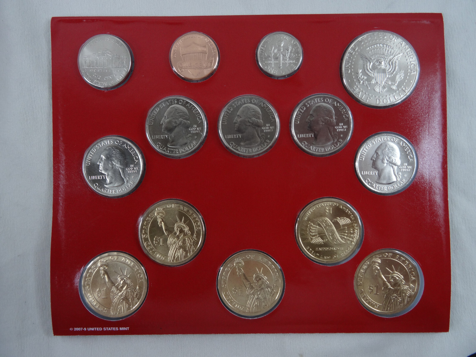 2010 P & D US Mint Set Uncirculated 28 Coins OGP