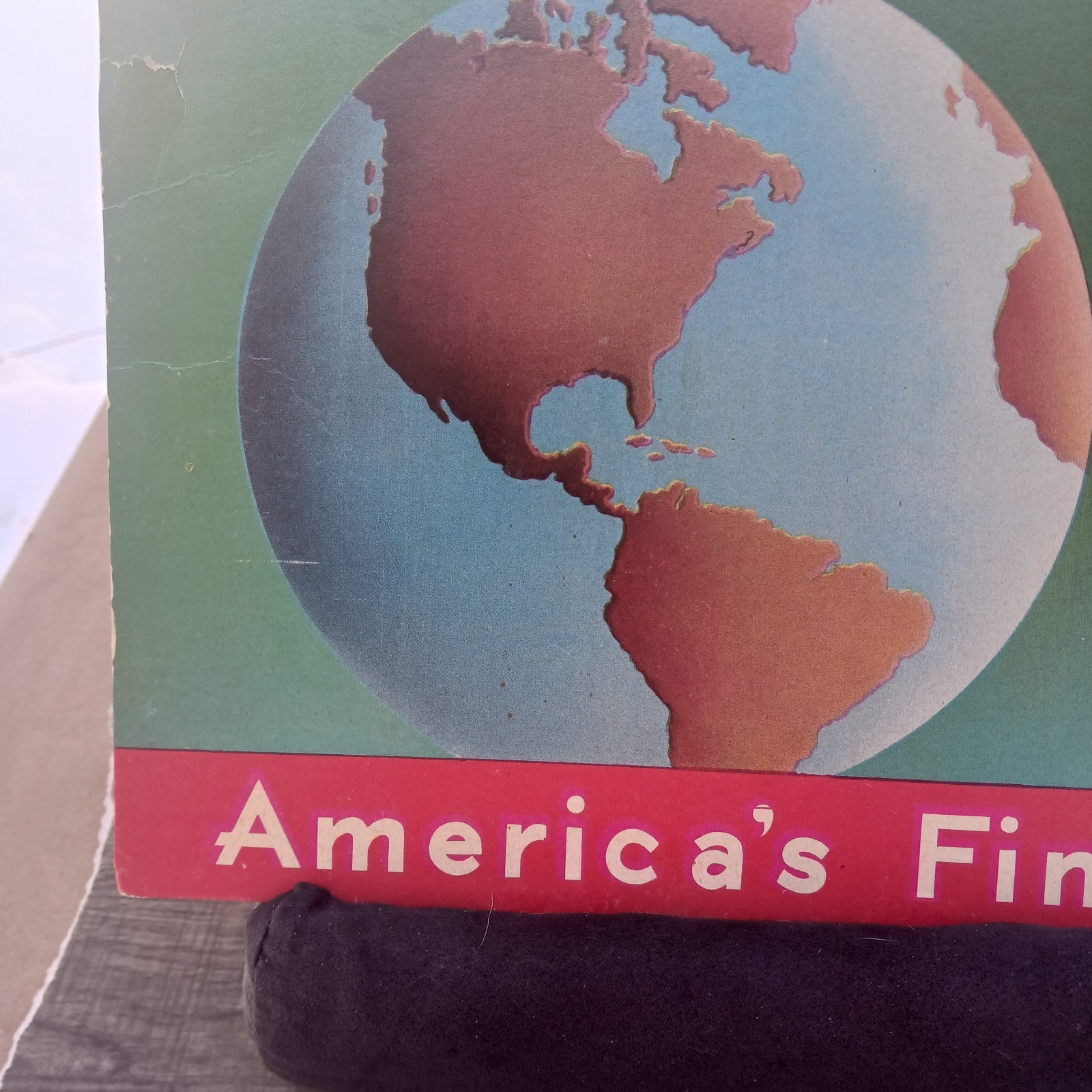 Vintage Pop Kola Cardboard Sign