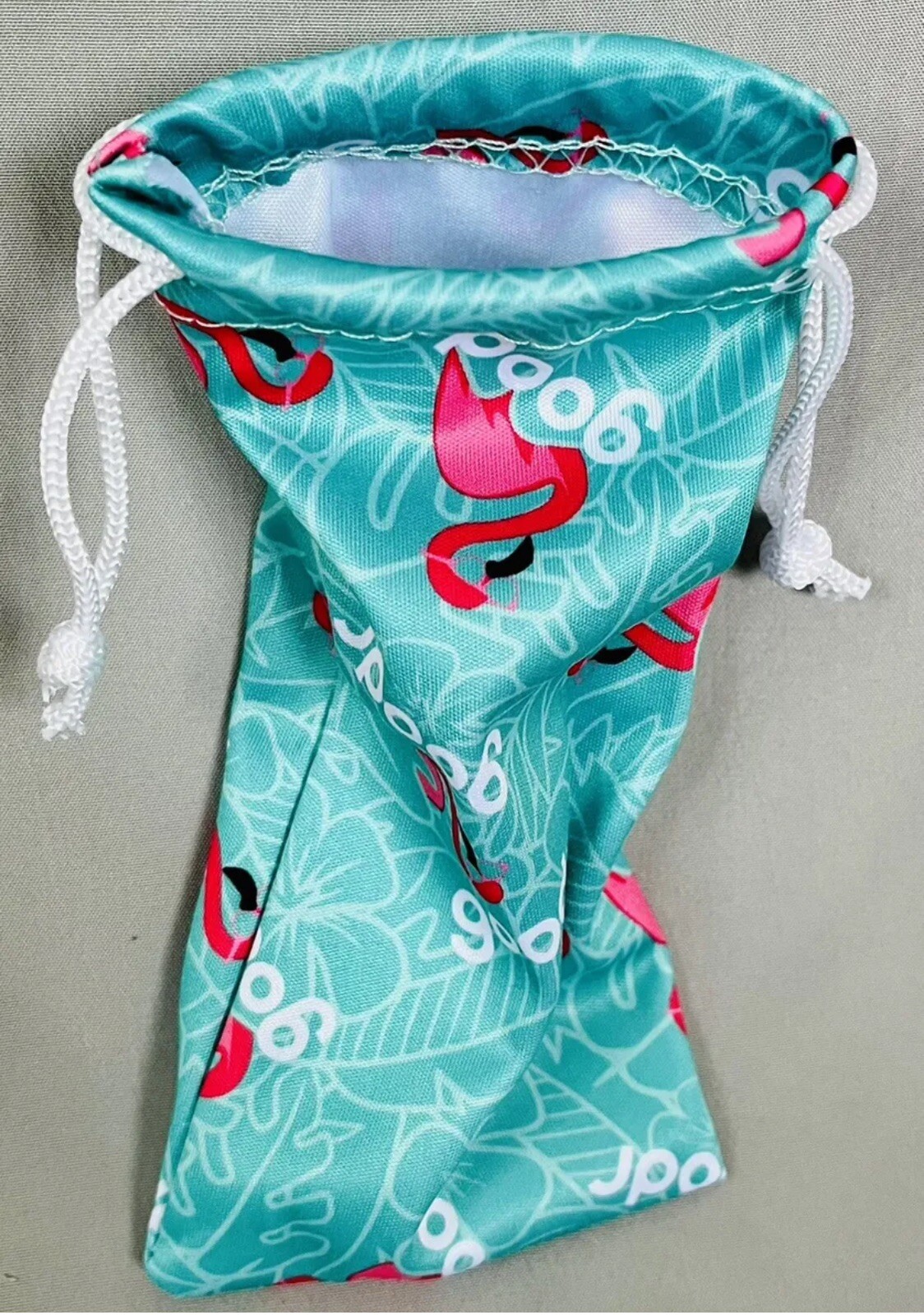 Goodr microfiber sunglasses pouch case cleaning cloth, new