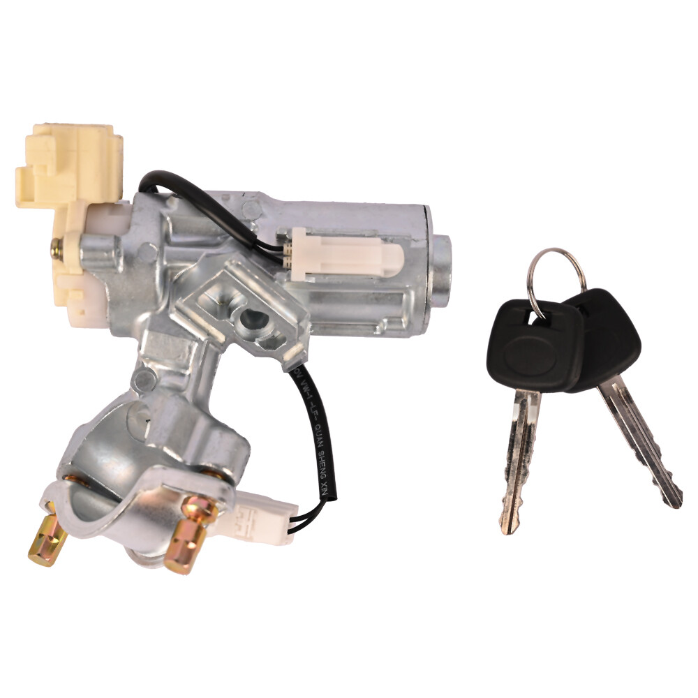IGNITION LOCK CYLINDER ASSEMBLY SWITCH 2 KEY FOR TOYOTA COROLLA MATRIX 2003-2008