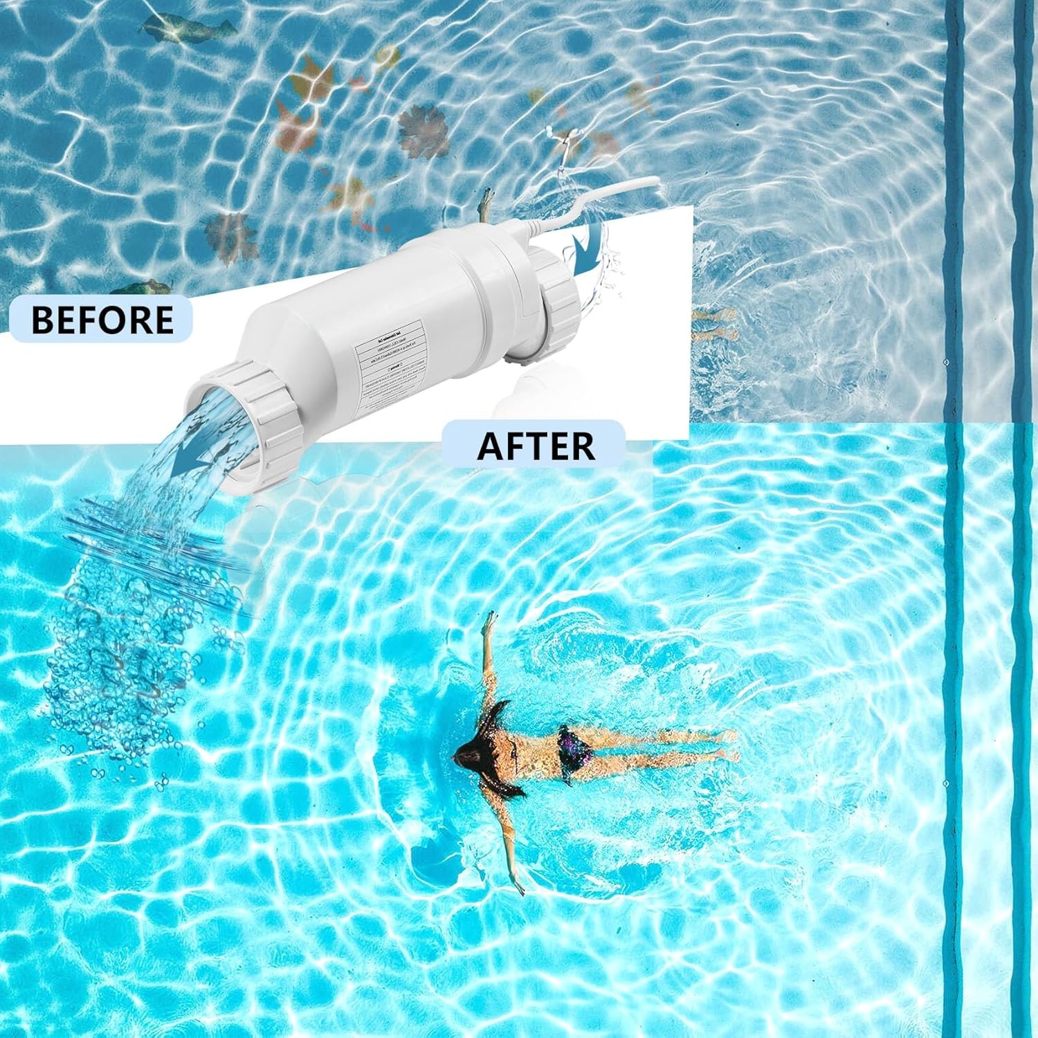 Saltwater Pool Chlorinator T-Cell-9 For Hayward Up to 25,000 Gallons BLT9H