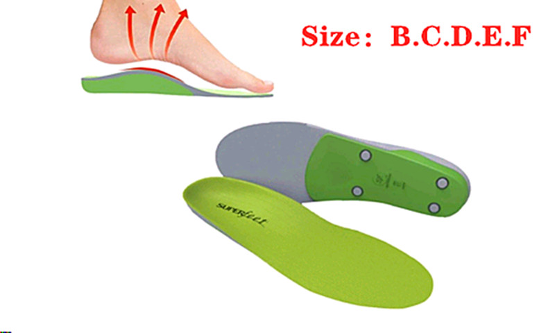 NEW SUPERFEET Premium Green Insoles Inserts Orthotics Brand New In Box C D E F