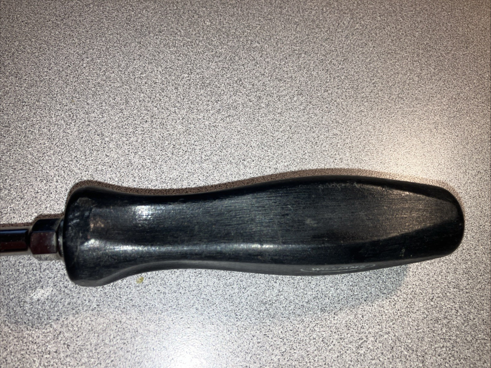 Williams Tools SDR-28 Slotted Screwdriver 8" Blade 3/8" Flat Tip Black Handle