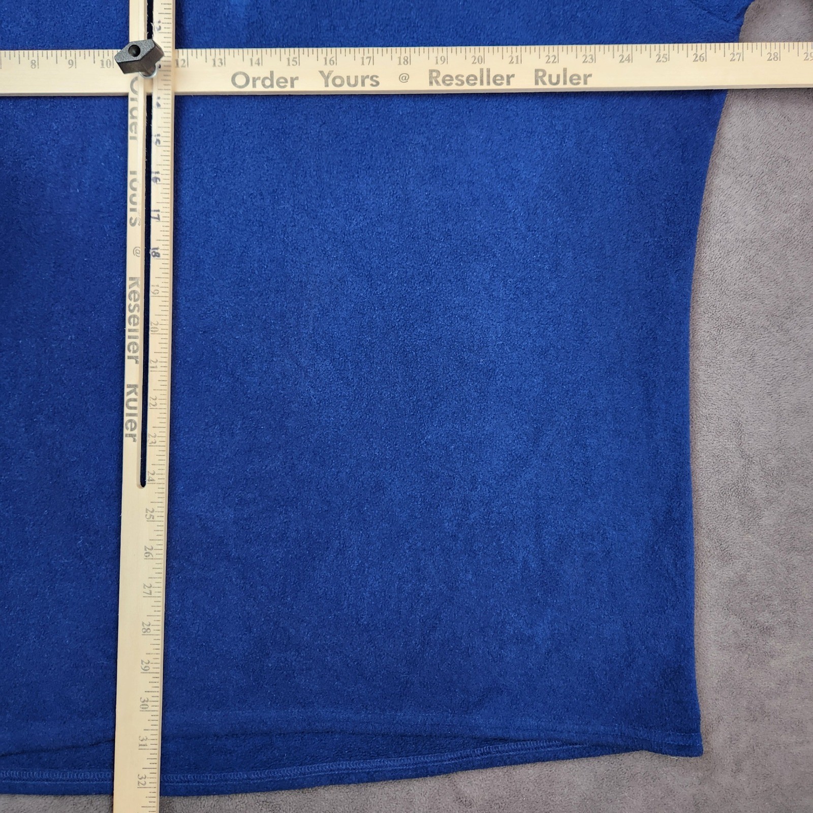 Vintage Patagonia Capilene Fleece 1/4 Zip T Pullover Mens XXL Blue Sweater USA