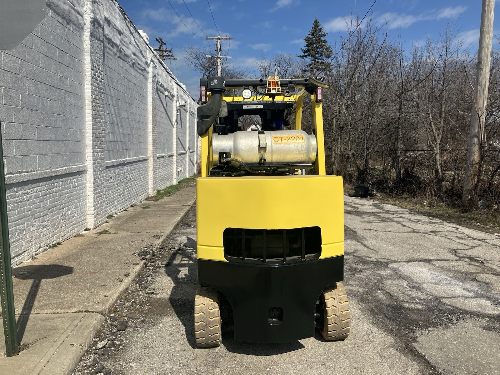 2022 Hyster S120FTPRS 12000lb Used Forklift Triple Mast Paper Roll Clamp