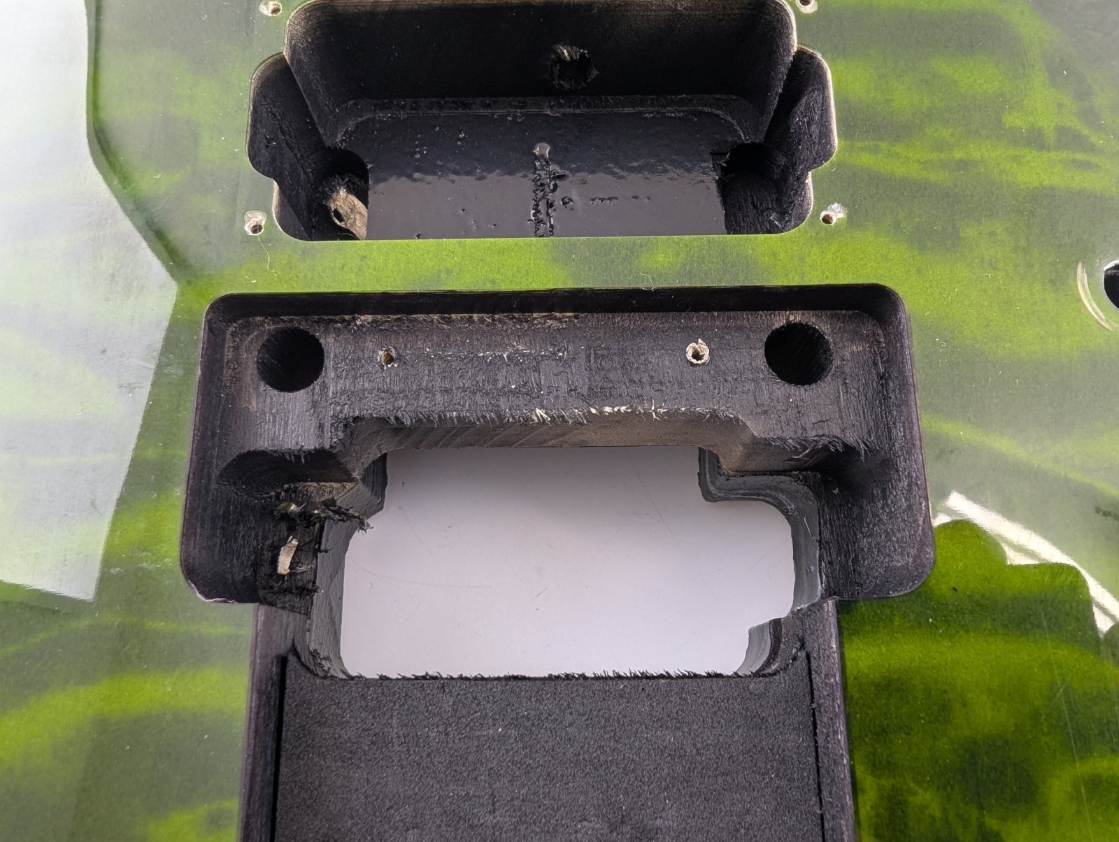 Jackson JS32 Dinky DKA Guitar Body Floyd Rose Quilt Green 2023