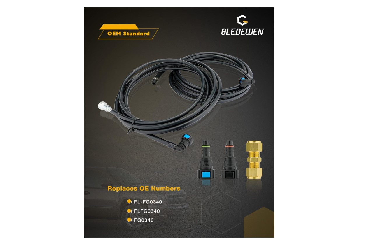 Fuel Lines Kit, Compatible with 2004-2010 Chevy Silverado GMC Sierra 1500 2500