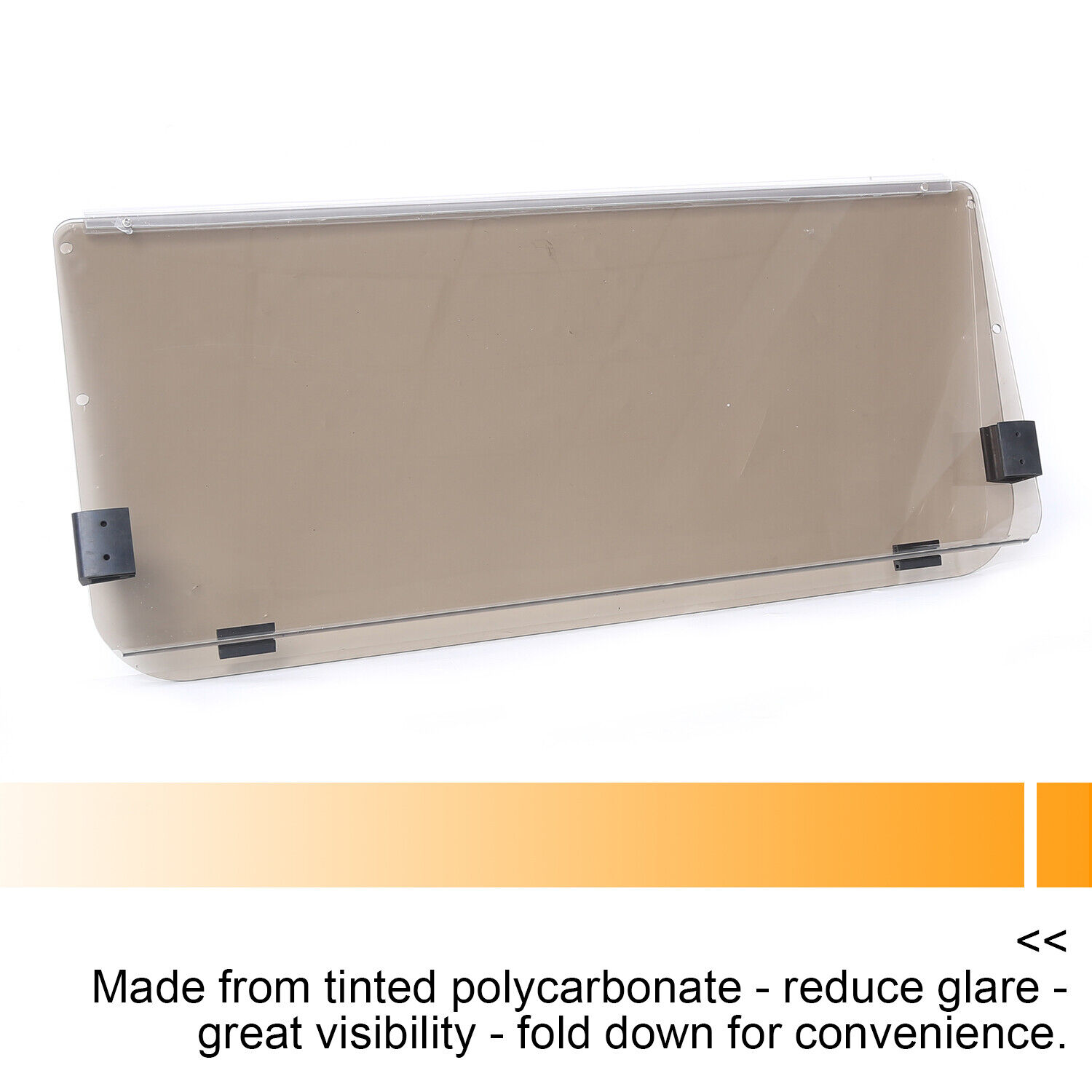 Tinted Windshield For 2003 2004 2005 2006 Yamaha G22 Golf Cart Impact Resistant